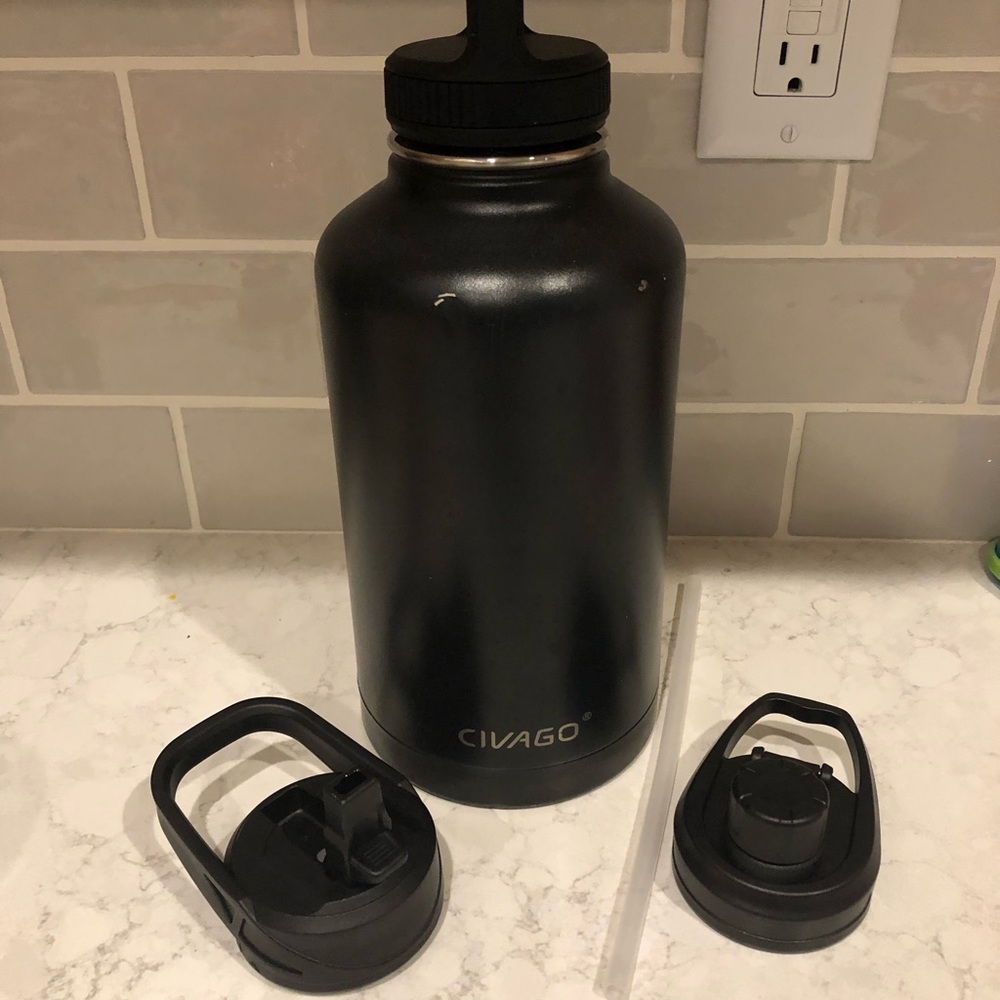64oz metal water bottle